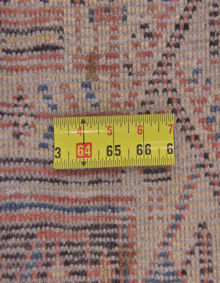 Detail image of  3' 5 x 10' 2  Hand Knotted Botemir Persian Wool Runner Rug