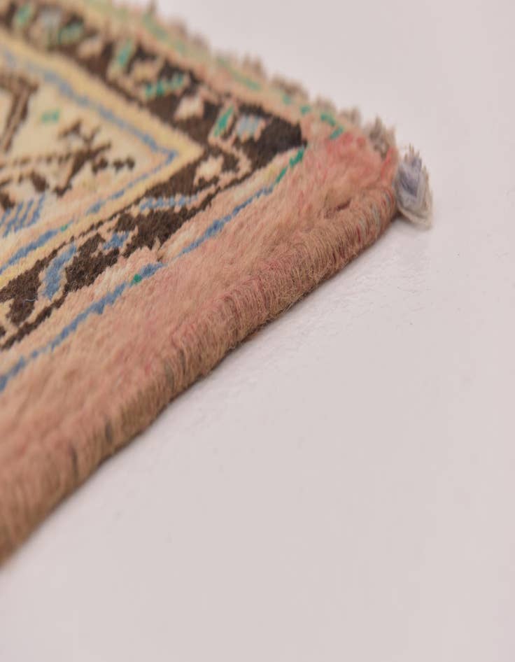 Detail image of  3' 5 x 10' 2  Hand Knotted Botemir Persian Wool Runner Rug