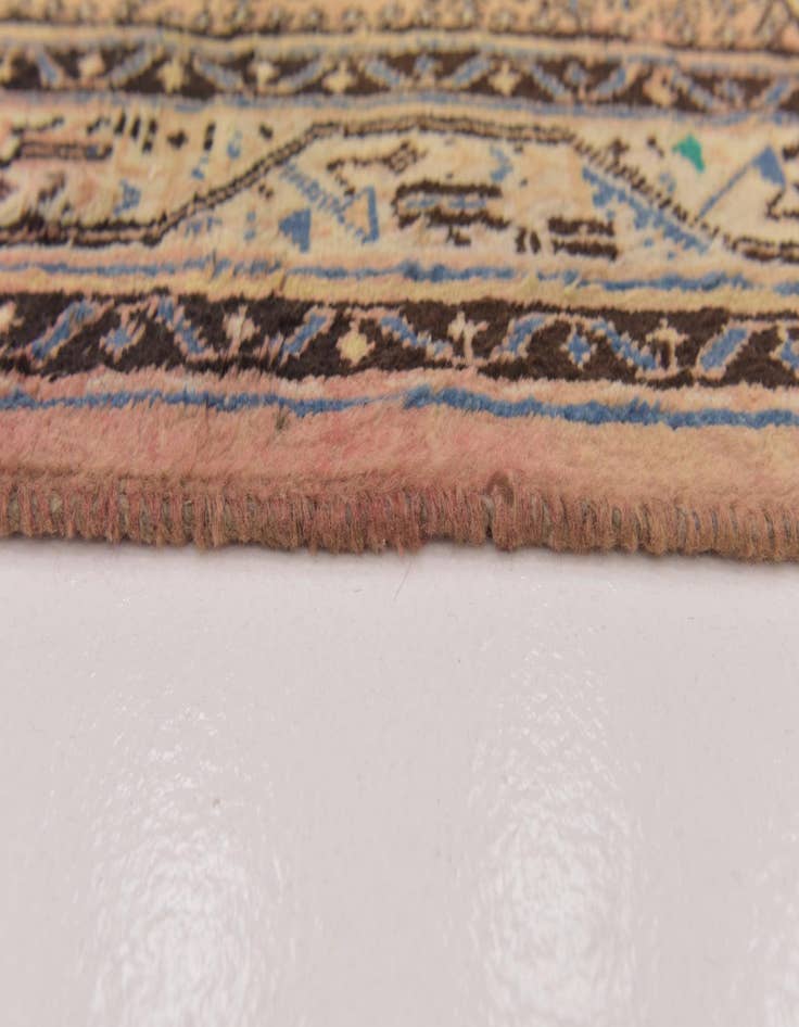 Detail image of  3' 5 x 10' 2  Hand Knotted Botemir Persian Wool Runner Rug