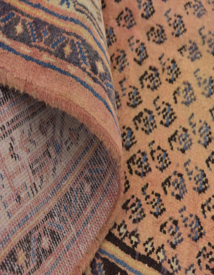 Detail image of  3' 5 x 10' 2  Hand Knotted Botemir Persian Wool Runner Rug