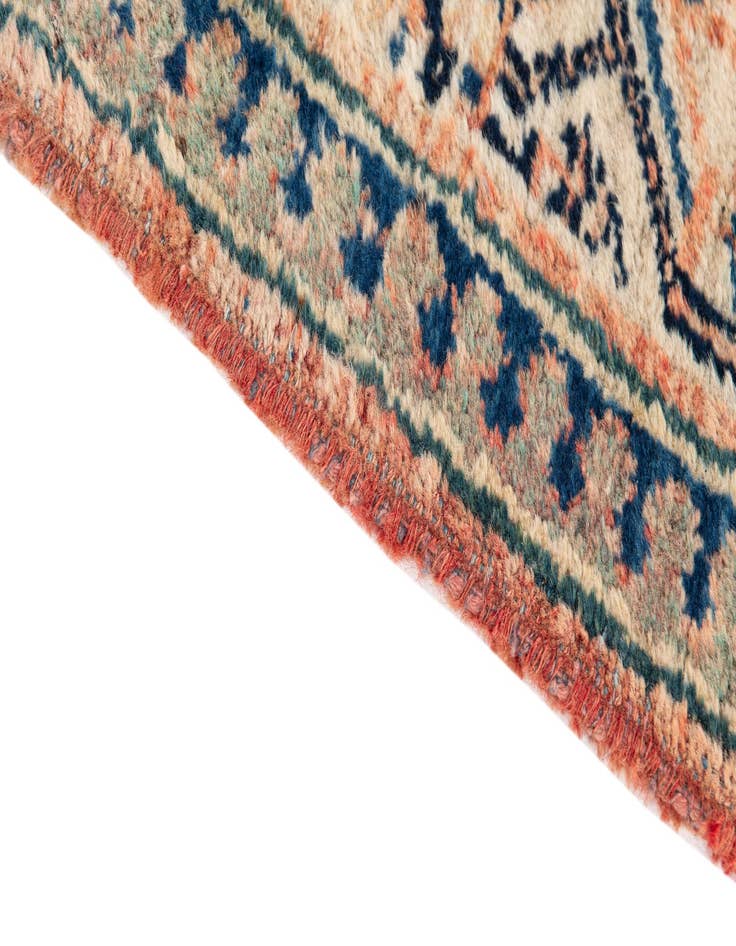 Detail image of  3' 5 x 9' 8  Hand Knotted Botemir Persian Wool Runner Rug