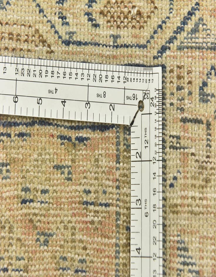 Detail image of  4' 7 x 10' 10  Hand Knotted Botemir Persian Wool Runner Rug