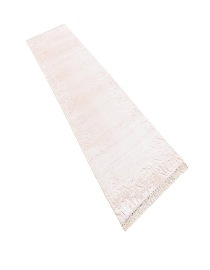 Detail image of  2' 7 x 9' 11  Hand Knotted Darya Wool Runner Rug