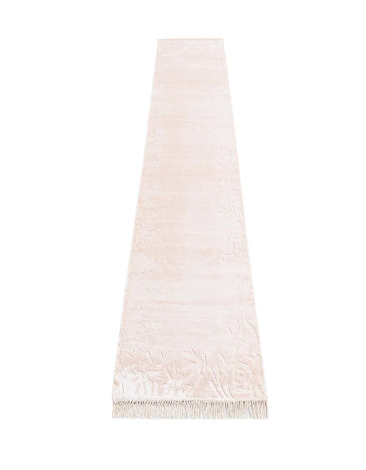 Detail image of  2' 7 x 9' 11  Hand Knotted Darya Wool Runner Rug