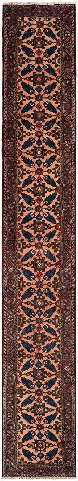  2' 3 x 15' 11 Hamedan Wool Runner Rug