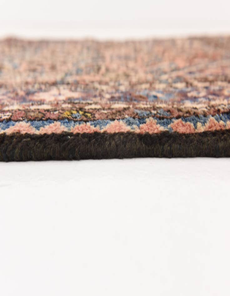 Detail image of  3' 8 x 10' 3  Hand Knotted Hossainabad Persian Wool Runner Rug