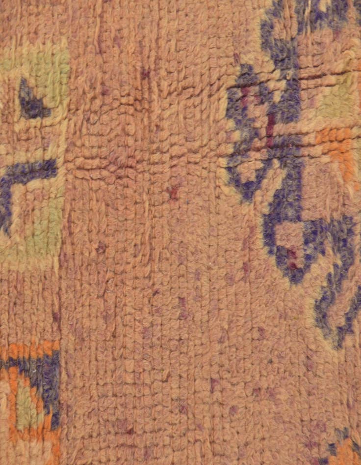 Detail image of  6' 3 x 15' 5  Hand Knotted Moroccan Wool Runner Rug