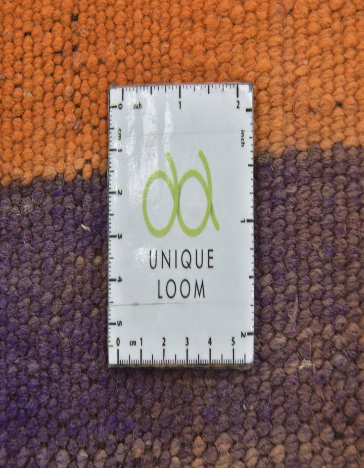 Detail image of  6' 3 x 15' 5  Hand Knotted Moroccan Wool Runner Rug