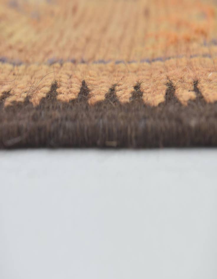 Detail image of  6' 3 x 15' 5  Hand Knotted Moroccan Wool Runner Rug