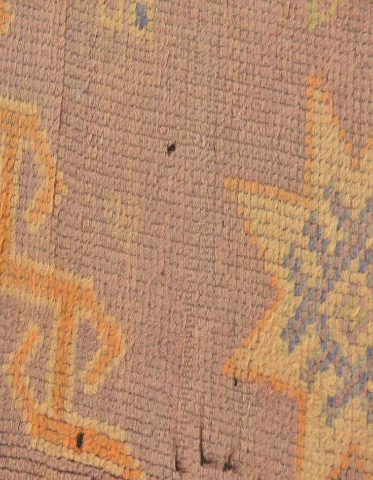 Detail image of  6' x 13' 9  Hand Knotted Moroccan Wool Runner Rug