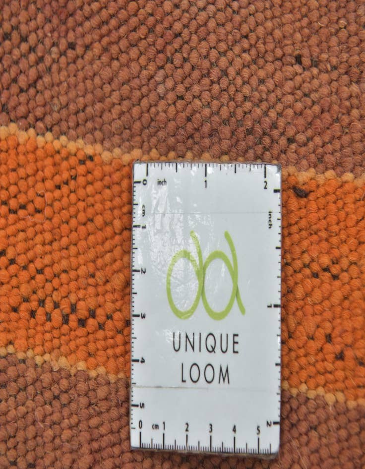 Detail image of  6' x 12'  Hand Knotted Moroccan Wool Runner Rug