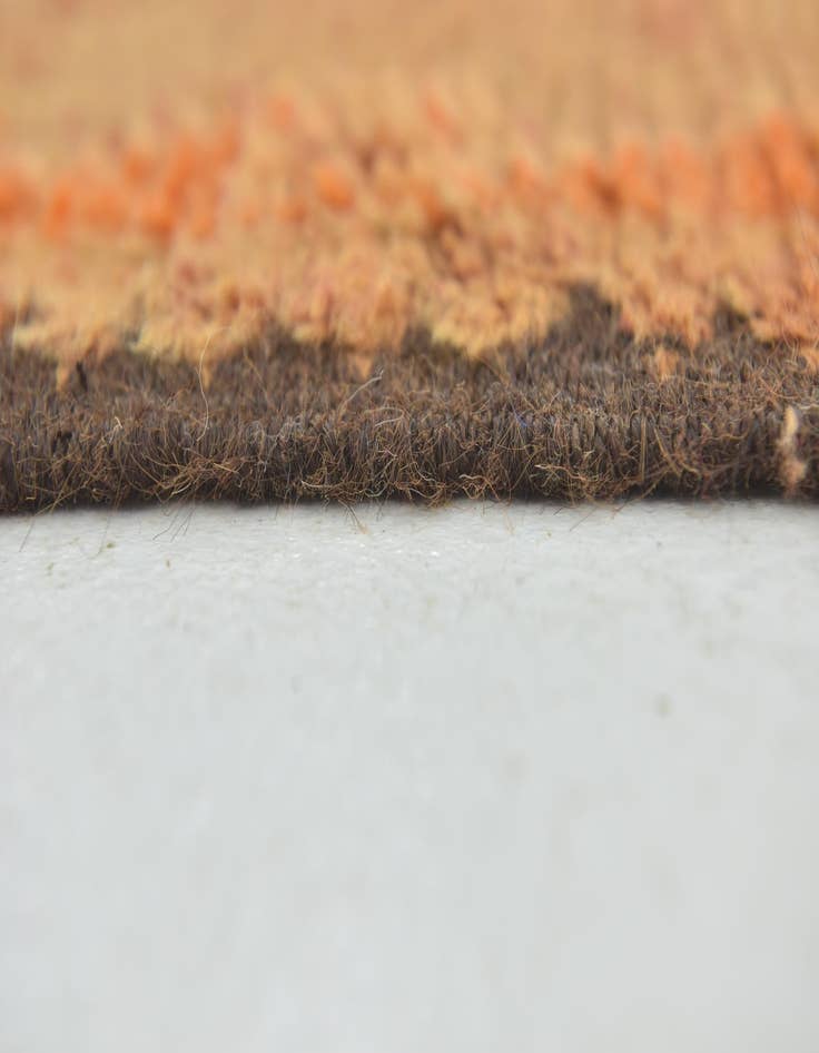 Detail image of  6' x 12'  Hand Knotted Moroccan Wool Runner Rug