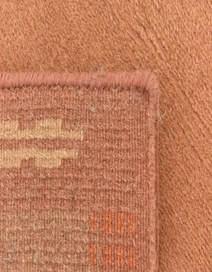 Detail image of  2' 4 x 4' 7  Hand Knotted Nepal Wool Runner Rug