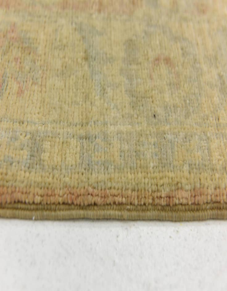 Detail image of  2' 7 x 9' 11  Hand Knotted Peshawar Ziegler Runner Rug