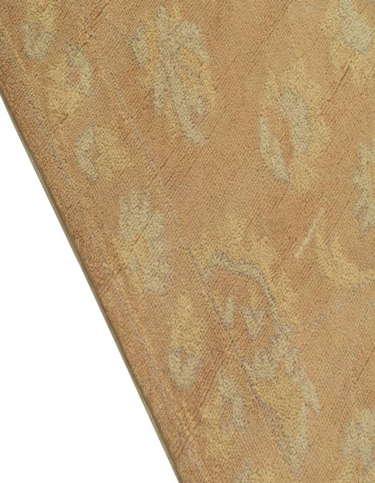 Detail image of  2' 8 x 10' 1  Hand Knotted Peshawar Ziegler Runner Rug