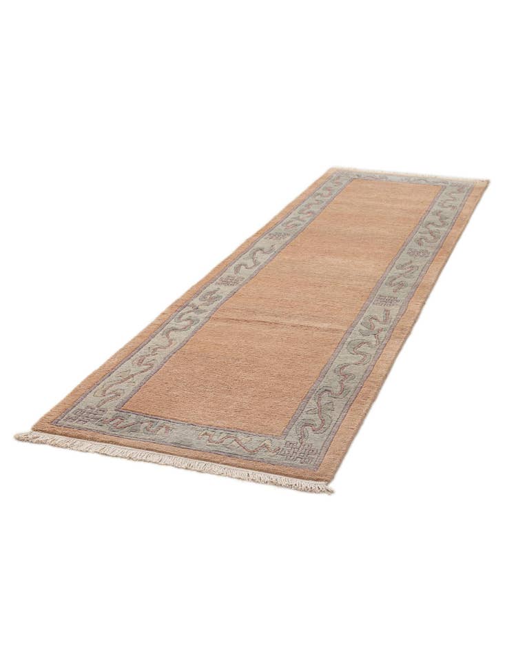 Detail image of  2' 7 x 9' 9  Hand Knotted Tibet Wool Runner Rug