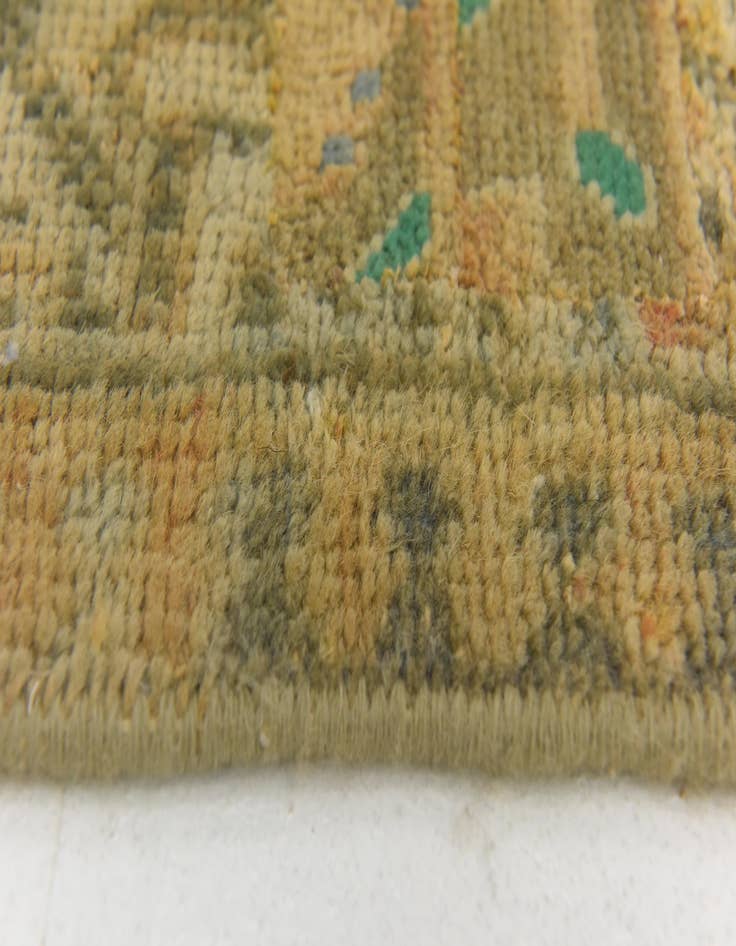 Detail image of  3' 2 x 10' 1  Hand Knotted Ultra Vintage Persian Wool Runner Rug