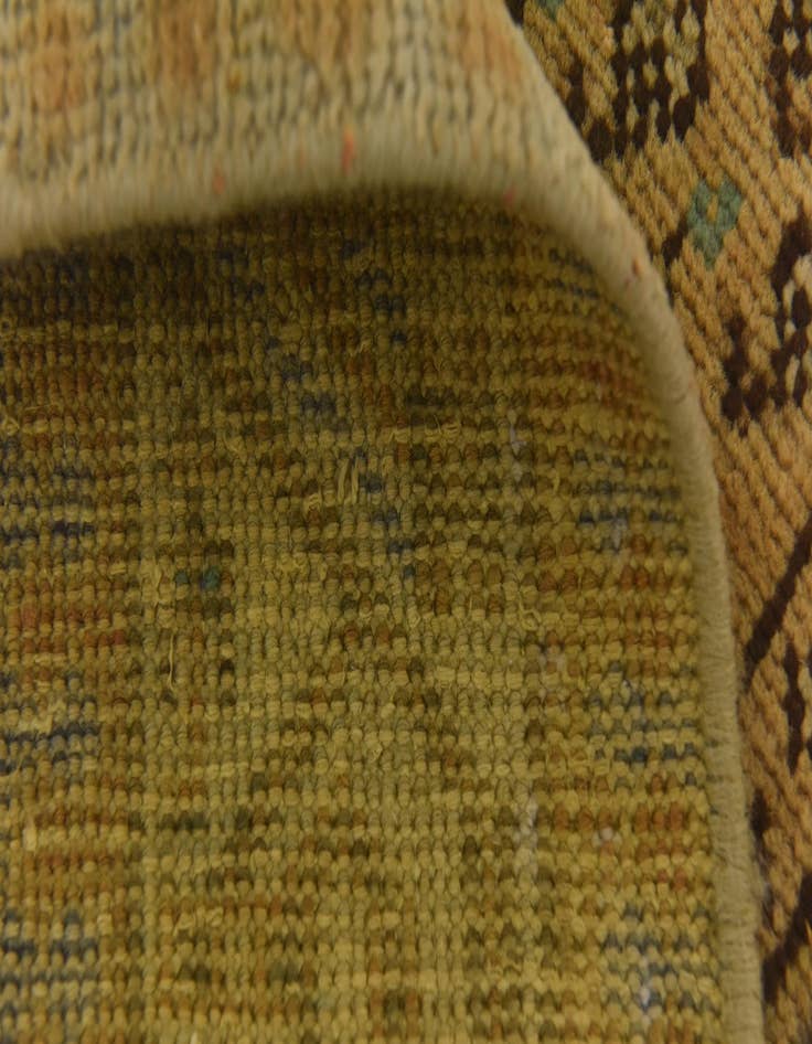 Detail image of  3' 2 x 10' 1  Hand Knotted Ultra Vintage Persian Wool Runner Rug