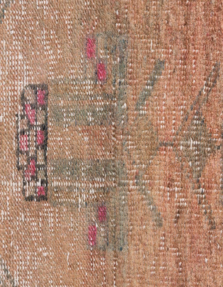 Detail image of  3' x 8' 8  Hand Knotted Ultra Vintage Persian Wool Runner Rug