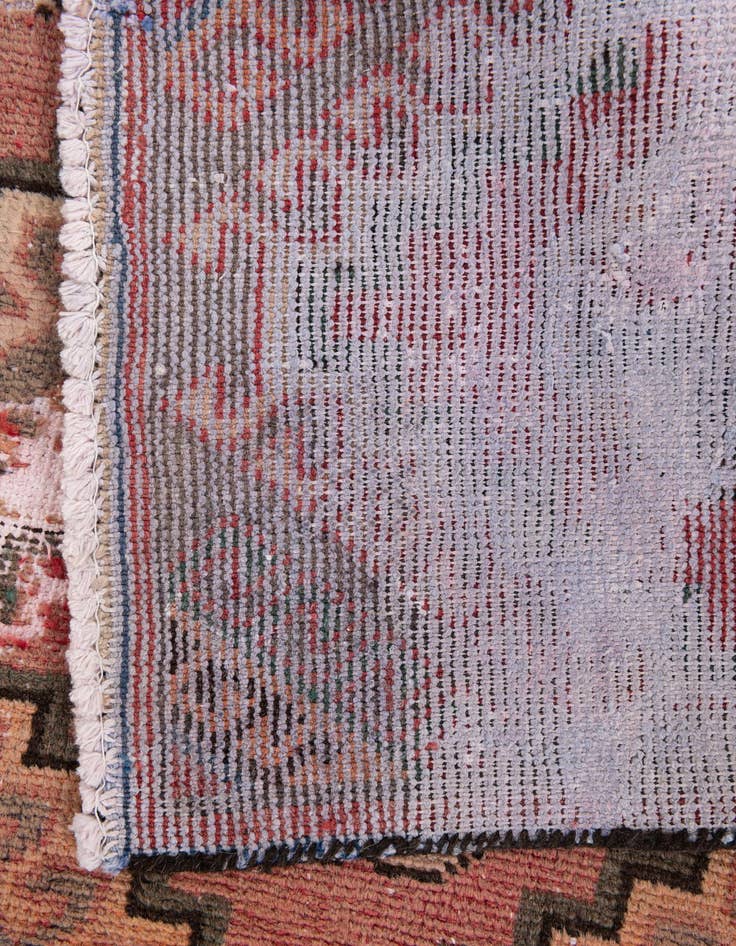 Detail image of  3' 1 x 6' 2  Hand Knotted Ultra Vintage Persian Wool Runner Rug