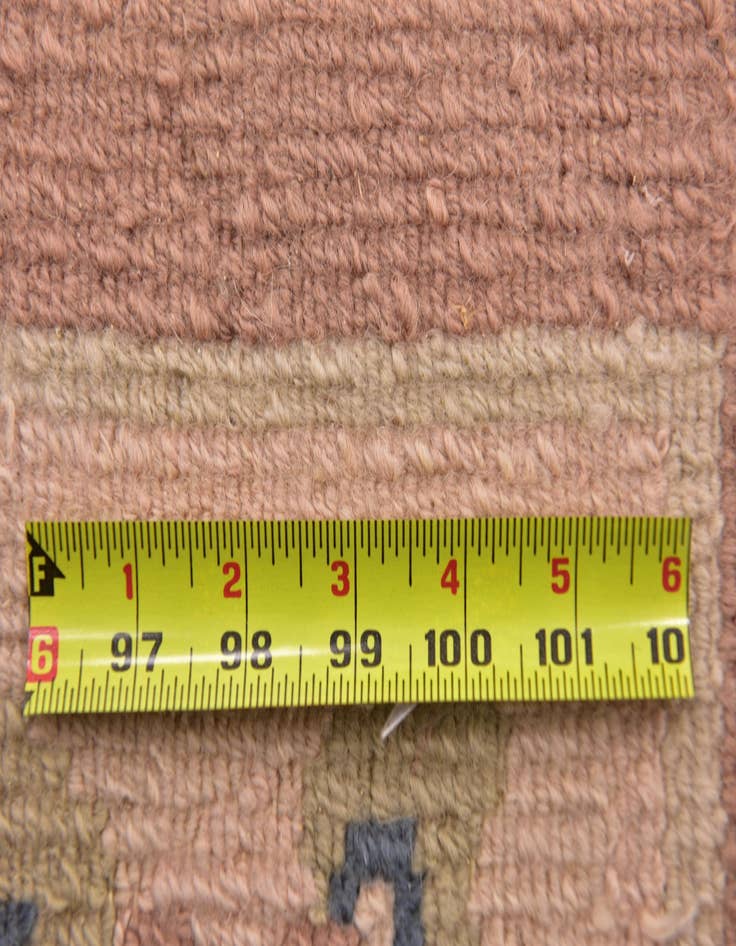 Detail image of  7' 8 x 8'  Hand Knotted Nepal Wool Square Rug