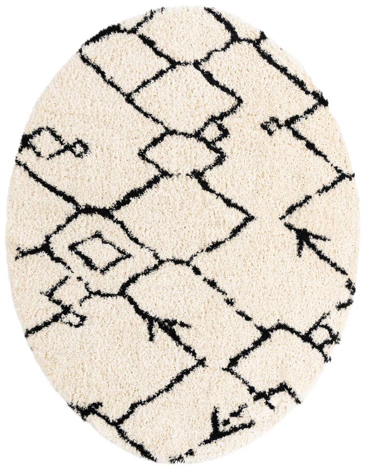 Detail image of  10' x 10' Infinity Shag Round Rug