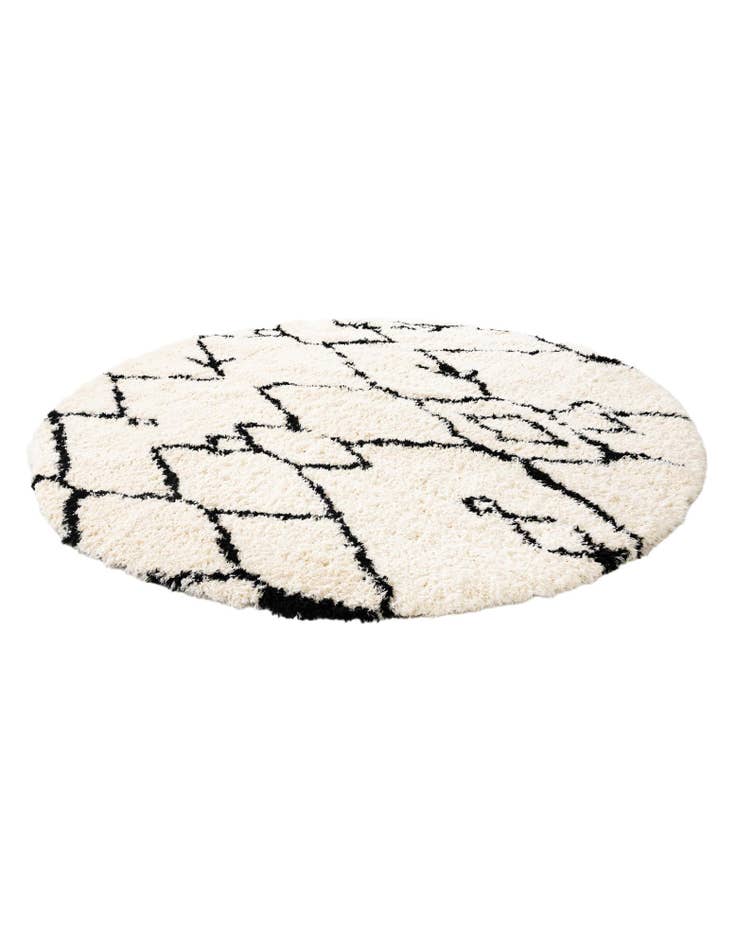 Detail image of  10' x 10' Infinity Shag Round Rug