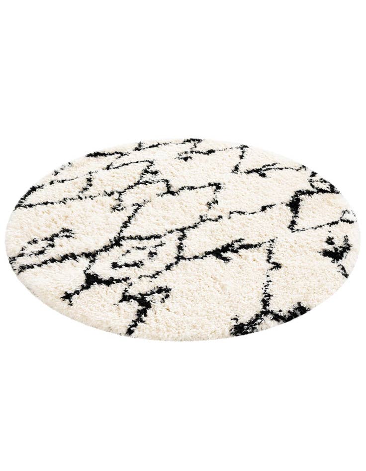 Detail image of  5' x 5' Infinity Shag Round Rug