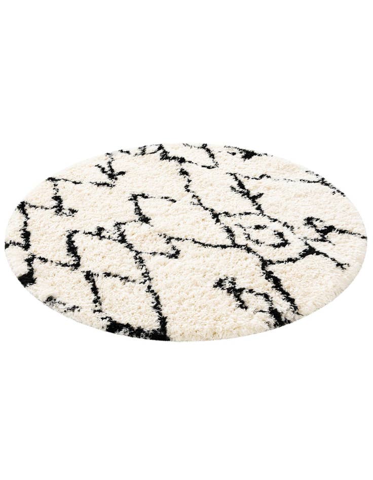 Detail image of  5' x 5' Infinity Shag Round Rug