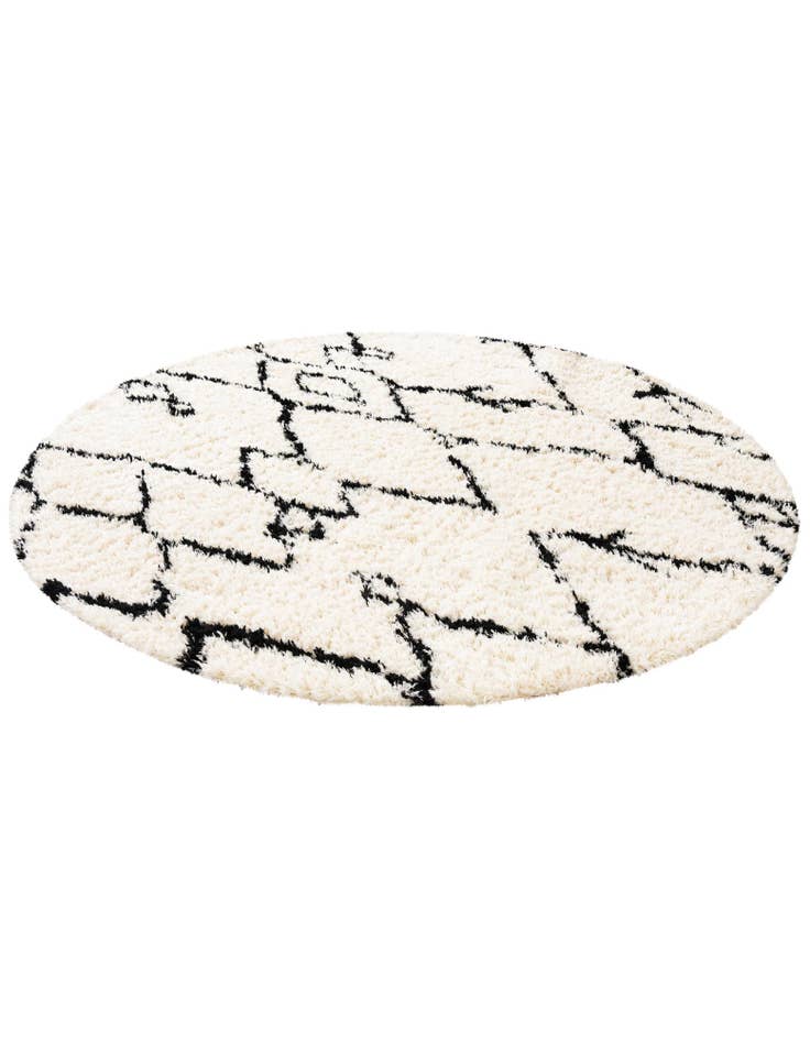 Detail image of  8' x 8' Infinity Shag Round Rug