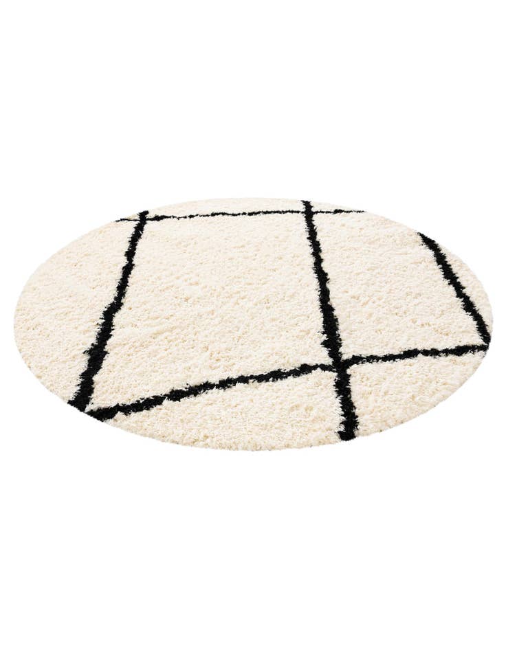 Detail image of  8' x 8' Infinity Shag Round Rug