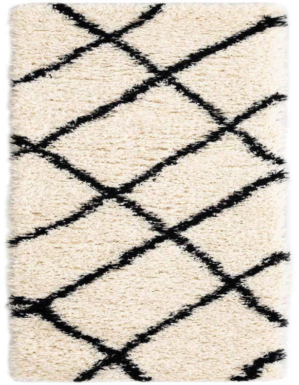Primary image  2' 7 x 10' Infinity Shag Runner Rug