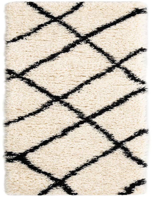 Detail image of  2' 7 x 10' Infinity Shag Runner Rug