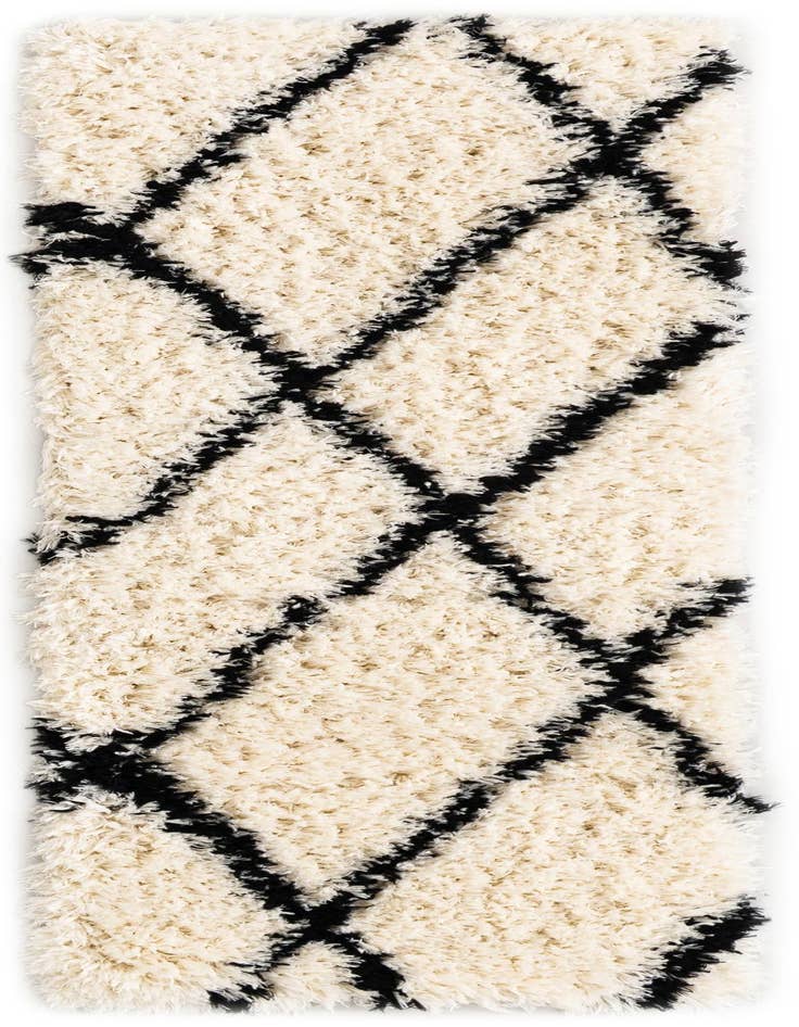 Detail image of  2' x 6' Infinity Shag Runner Rug