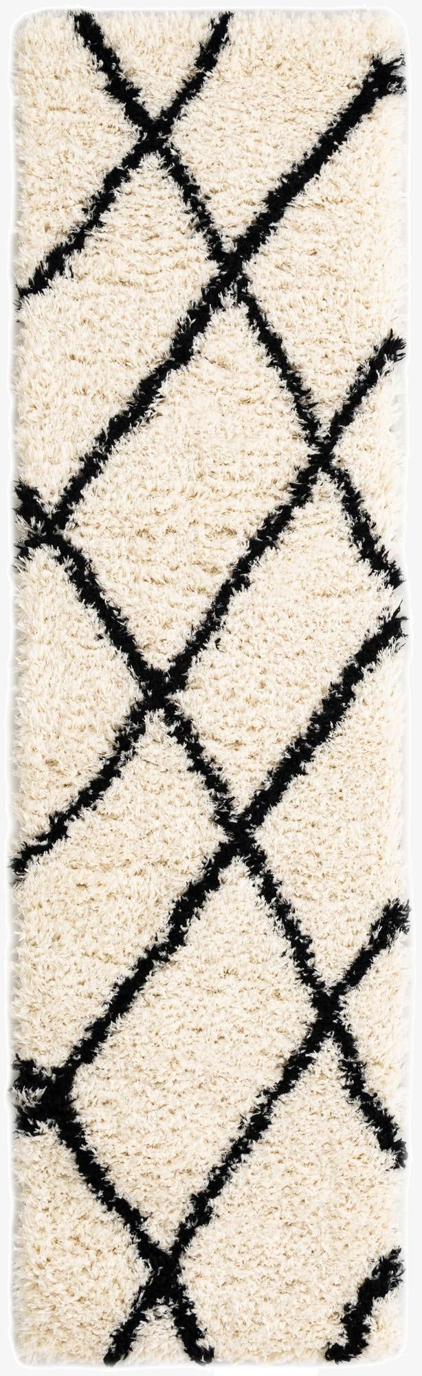  2' 7 x 10' Infinity Shag Runner Rug