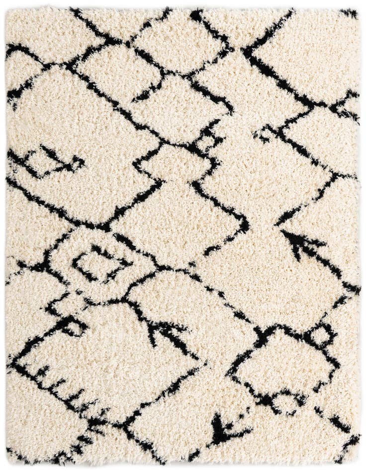Detail image of  8' x 8' Infinity Shag Square Rug