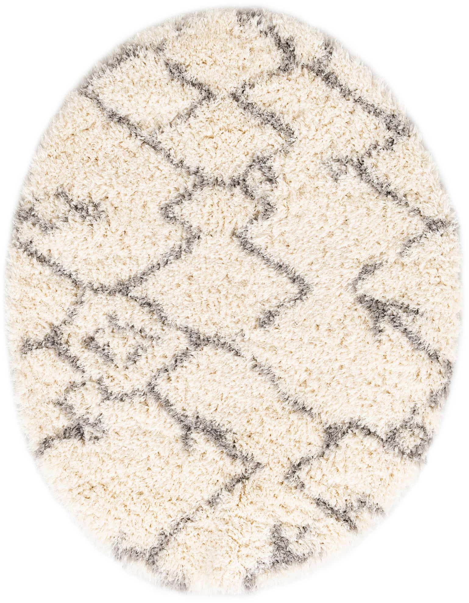 Primary image  5' x 5' Infinity Shag Round Rug