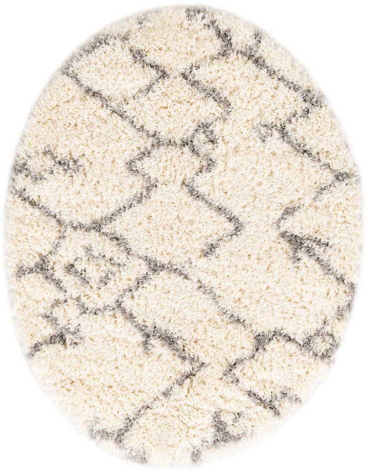 Detail image of  5' x 5' Infinity Shag Round Rug