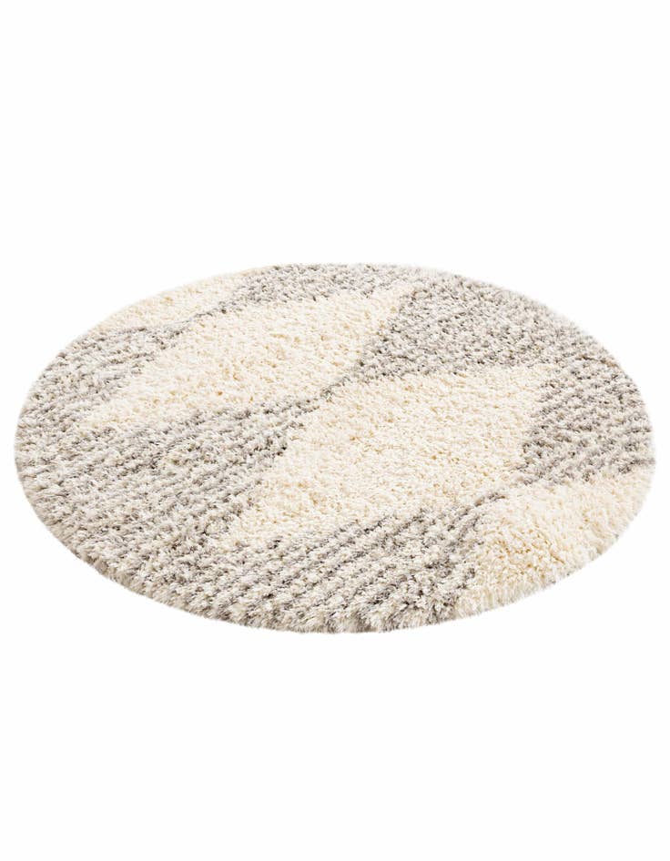 Detail image of  5' x 5' Infinity Shag Round Rug