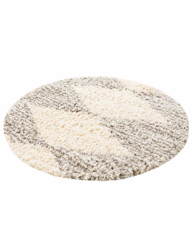 Detail image of  5' x 5' Infinity Shag Round Rug