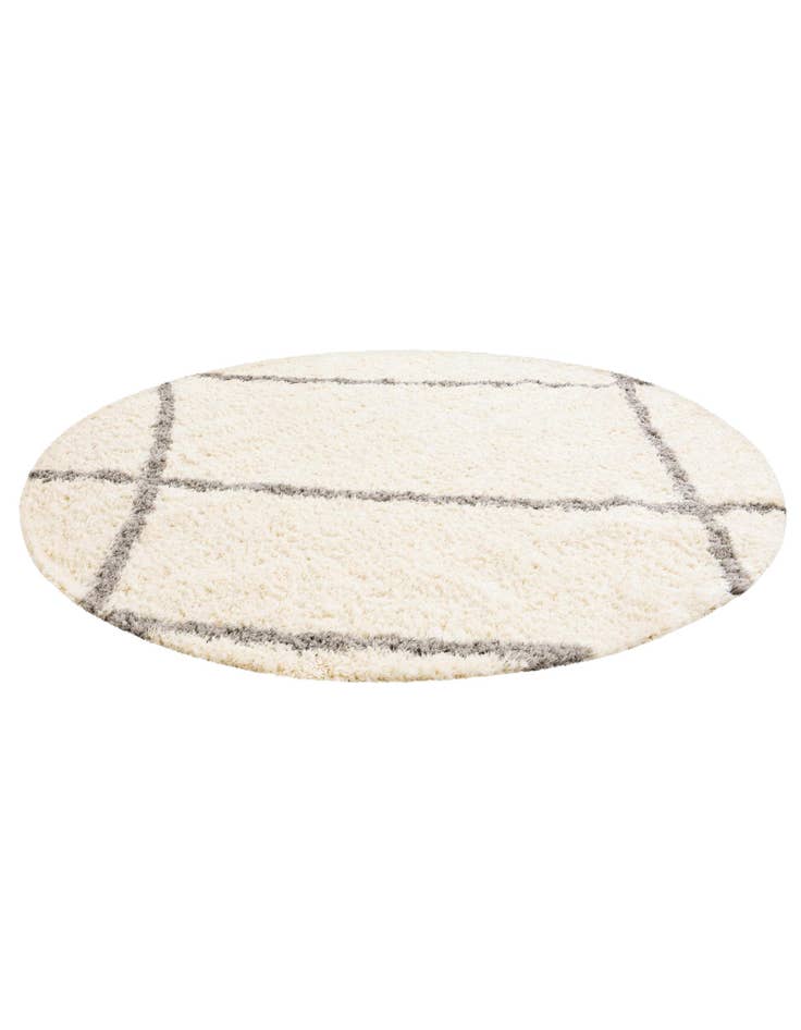 Detail image of  10' x 10' Infinity Shag Round Rug