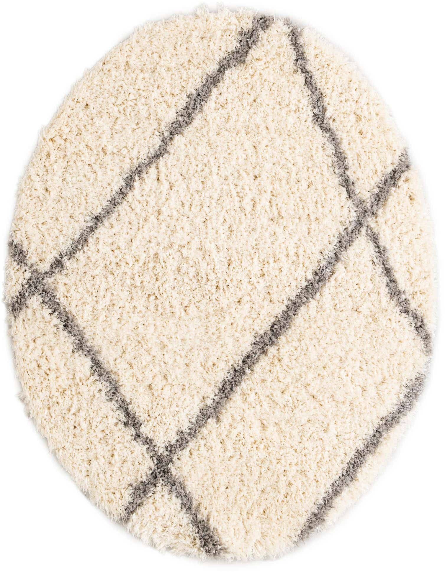 Primary image  5' x 5' Infinity Shag Round Rug