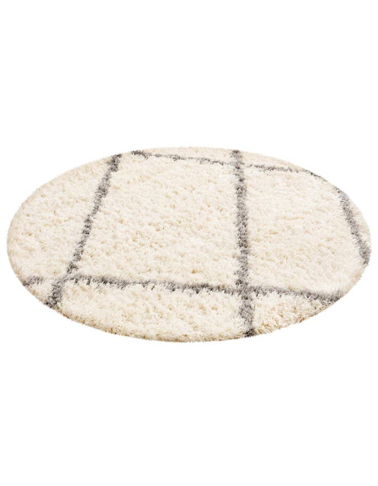 Detail image of  5' x 5' Infinity Shag Round Rug