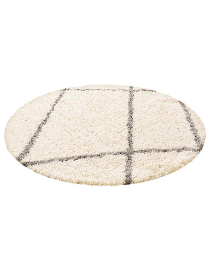 Detail image of  8' x 8' Infinity Shag Round Rug