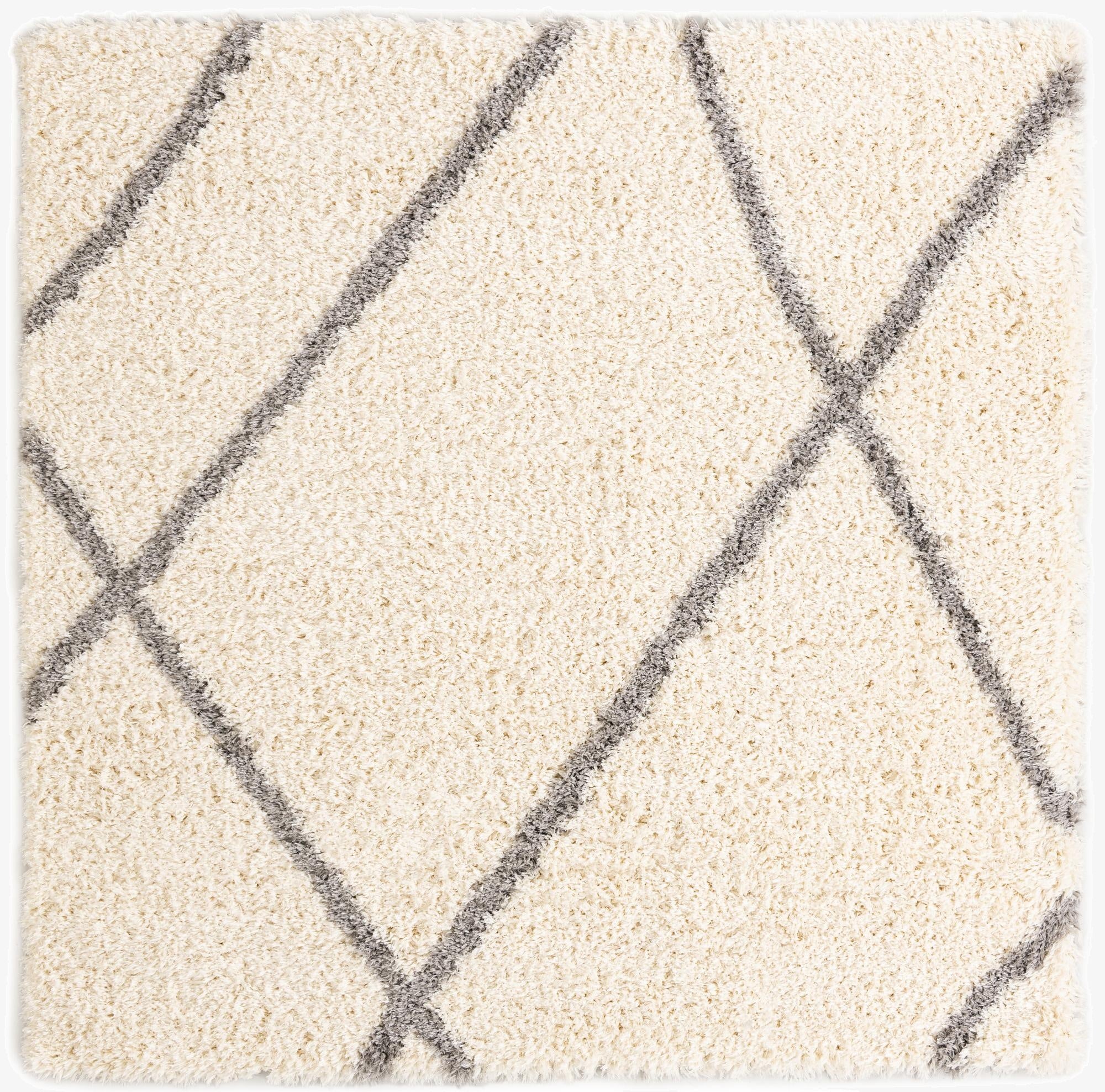  8' x 8' Infinity Shag Square Rug