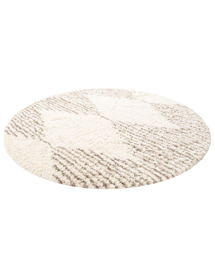 Detail image of  10' x 10' Infinity Shag Round Rug