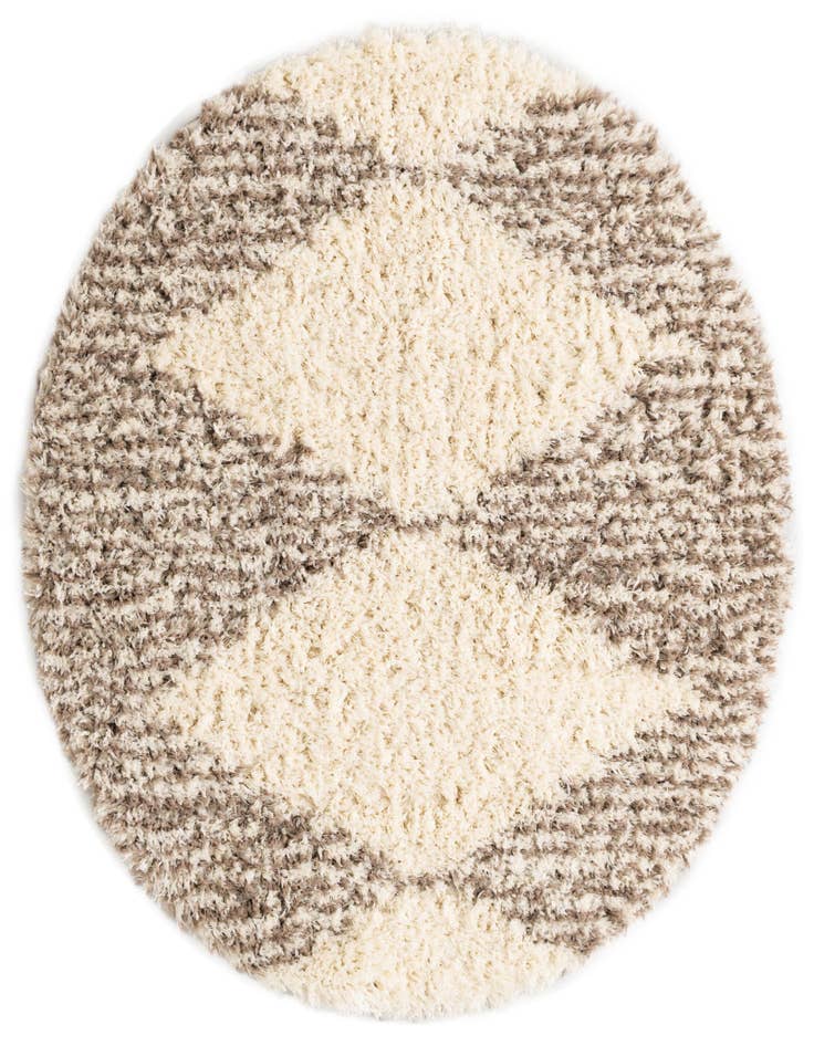 Detail image of  5' x 5' Infinity Shag Round Rug