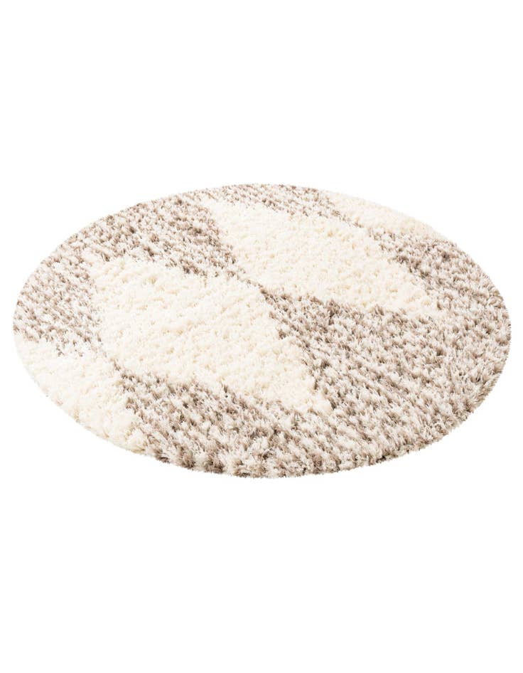 Detail image of  5' x 5' Infinity Shag Round Rug