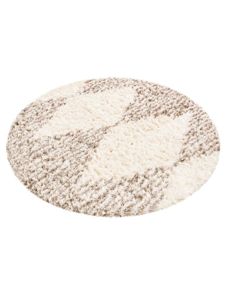 Detail image of  5' x 5' Infinity Shag Round Rug