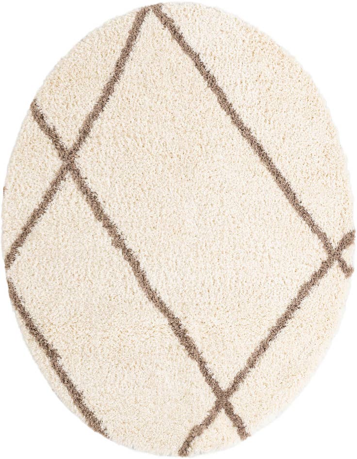 Detail image of  10' x 10' Infinity Shag Round Rug